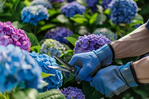 como podar hortensias