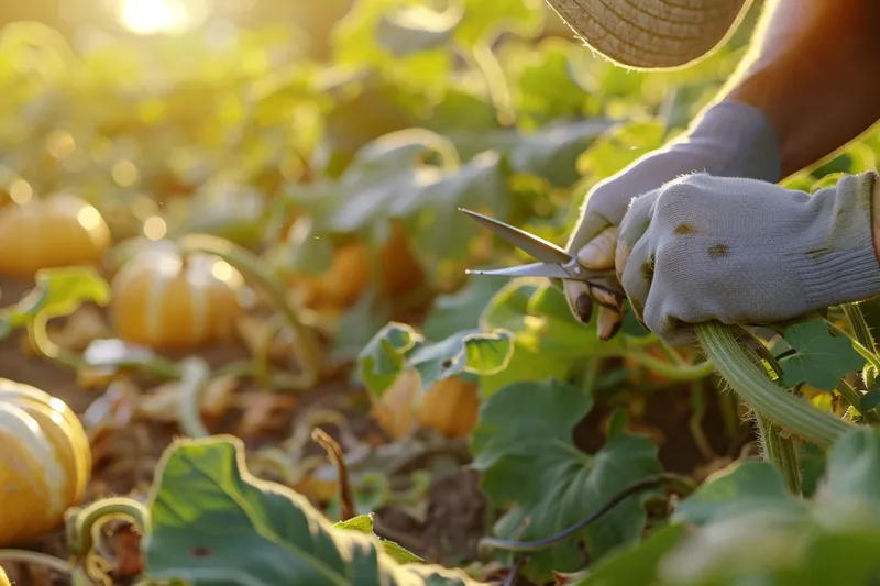 como podar las calabazas