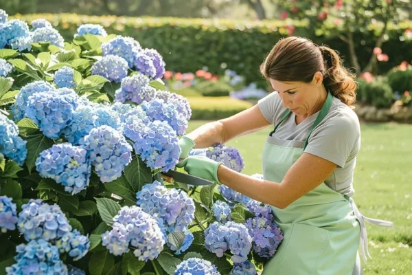 como podar las hortensias