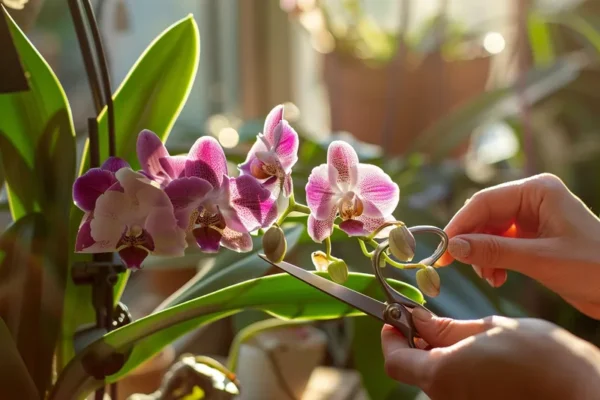 como podar las orquideas