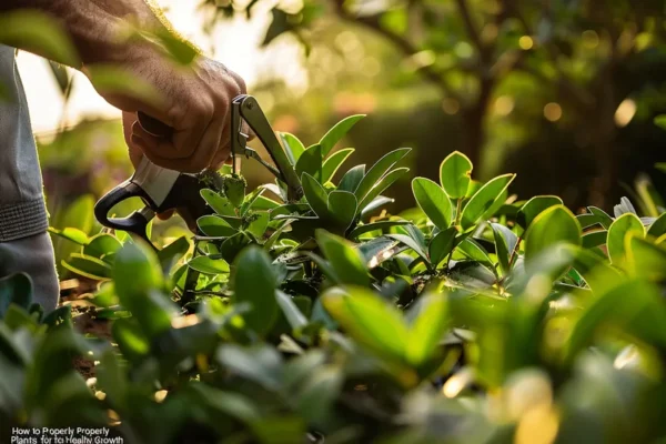 como podar las plantas