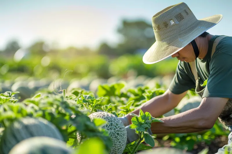 como podar los melones